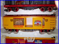 Keystone Circus Electric Train Set Limited 1 of 2,500 G Scale Die-cast wheels G
