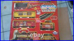 Keystone Circus Electric Train set Ltd box damaged bottom