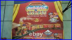 Keystone Circus Electric Train set Ltd box damaged bottom