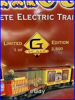 Keystone Circus G Scale Complete Electric Train Set Limited New Sealed