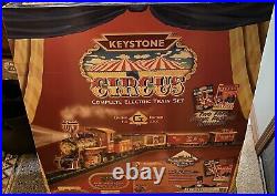 Keystone Circus Train Set 1 of 2,500 SEALED