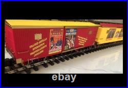 Keystone Circus Train Set G Scale #33001 Limited Edition 1 of 2500 Tested WORKS