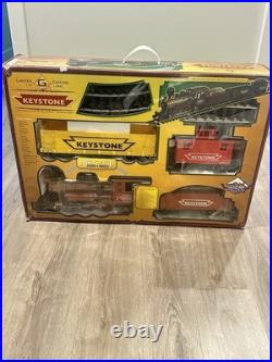 Keystone Electric Train Set 32001 G Scale Die-cast New Open Box Limited Edition