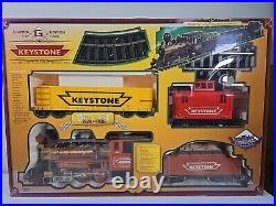 Keystone Electric Train Set 32001 G Scale Die-cast wheels New Limited Edition