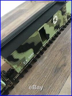 Keystone G-scale U. S. Army Train Set Limited Edition