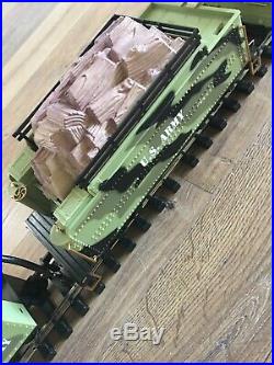 Keystone G-scale U. S. Army Train Set Limited Edition