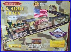 Keystone Limited G Scale U. S. Army Complete Train Set #33002