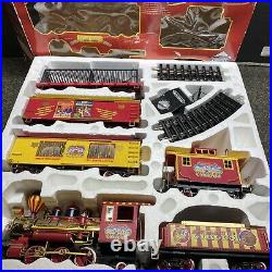 Keystone Locomotive 33001 G Scale Circus Train Set Limited Edition/Box 1 Of 2500