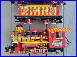 Keystone Locomotive 33001 G Scale Circus Train Set Limited Edition Read