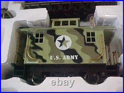 Keystone U. S. Army Train NEW Electric Set Limited Edition G Scale