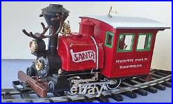 LEHMANN G SANTA N POLE Toy Train Starter Set 94775 INDOOROUTDOOR LAYOUT COMPLETE