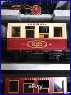 LGB 100th Anniversary Jahre Lehmann Model Train Set G Scale withOrig. Box