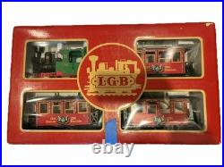 LGB 1985 The Big Train 150 Jahre Deutsche Eisenbahn Set LN G Scale Complete