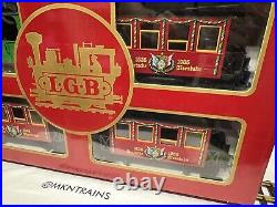 LGB 1985 The Big Train 150 Jahre Deutsche Eisenbahnen Set LN G Scale Complete