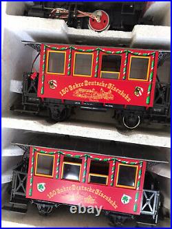 LGB 20150 150 Year Deutsche Eisenbahnen G Gauge Steam Train Set