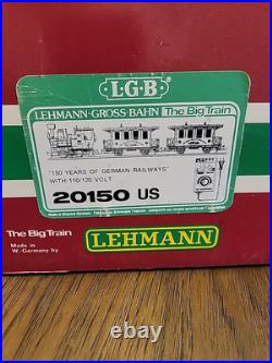 LGB 20150 G Gauge 150 Year Deutsche Eisenbahnen Train Set/Box