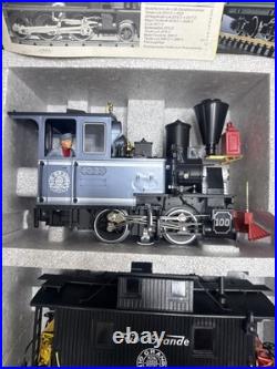 LGB 20287 Rio Grande G Scale Train Set Complete Tested Works w Box Manual