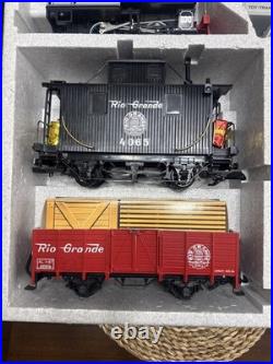 LGB 20287 Rio Grande G Scale Train Set Complete Tested Works w Box Manual