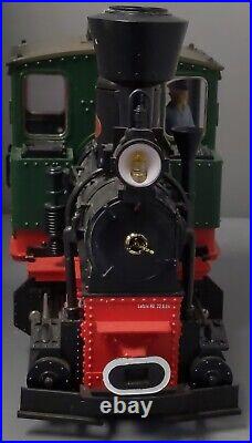 LGB 20301 MF G Gauge Green Steam Passenger Train Set EX/Box