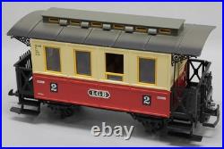 LGB 20301 US Passenger Train Set Made in West Germany G-Gauge/Scale EXC NO TRACK