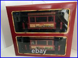 LGB 2030 Anniversary 1968-1988 Trolley set, mint, box withpapers, orig LGB 2030 Anniversary 1968-1988 Trolley set, mint, box withpapers, orig