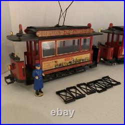 LGB 2030 Anniversary 1968-1988 Trolley set, mint, box withpapers, orig LGB 2030 Anniversary 1968-1988 Trolley set, mint, box withpapers, orig