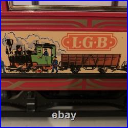 LGB 2030 Anniversary 1968-1988 Trolley set, mint, box withpapers, orig LGB 2030 Anniversary 1968-1988 Trolley set, mint, box withpapers, orig