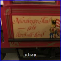 LGB 2030 Anniversary 1968-1988 Trolley set, mint, box withpapers, orig LGB 2030 Anniversary 1968-1988 Trolley set, mint, box withpapers, orig