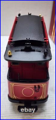 LGB 2030 TROLLEY SET 1968-1988 ANNIVERSARY 2036 G SCALE TRAIN STREET CAR With BOX