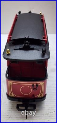 LGB 2030 TROLLEY SET 1968-1988 ANNIVERSARY 2036 G SCALE TRAIN STREET CAR With BOX