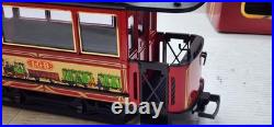 LGB 2030 TROLLEY SET 1968-1988 ANNIVERSARY 2036 G SCALE TRAIN STREET CAR With BOX