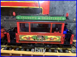 LGB 20355 Seasons Greatings Christmas Trolley Original Box G Scale