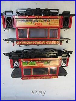 LGB 2036 20th ANNIVERSARY 1968-88 TROLLEY SET G SCALE PRE OWNED TESTED