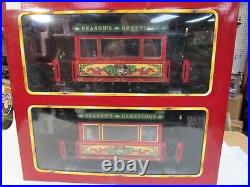 LGB 2036 20th ANNIVERSARY 1968-88 TROLLEY SET G SCALE PRE OWNED TESTED # 2
