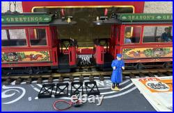 LGB 2036 Christmas Season Greetings Trolley Anniversary Set Tested LN/Box