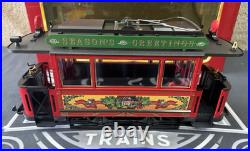 LGB 2036 Christmas Season Greetings Trolley Anniversary Set Tested LN/Box