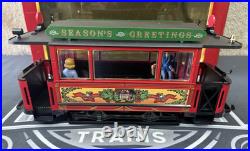 LGB 2036 Christmas Season Greetings Trolley Anniversary Set Tested LN/Box