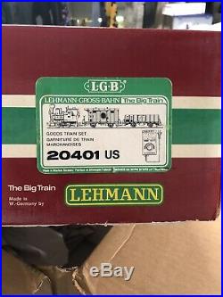 LGB 20401 Steam Freight Starter Train Set G Scale