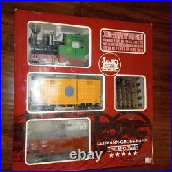 LGB 20401 US The Big Train Chiquita Steam Freight Starter Set G Scale in Box LGB 20401 US The Big Train Chiquita Steam Freight Starter Set G Scale in Box