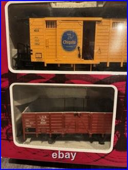 LGB 20401 US The Big Train Steam Freight Starter Set G Scale Missing Toy Transfo