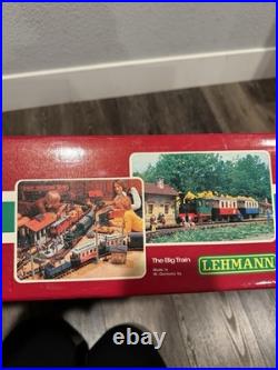 LGB 20401 US The Big Train Steam Freight Starter Set G Scale Missing Toy Transfo