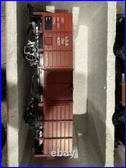 LGB 20401 US The Big Train Steam Freight Starter Set G Scale Missing Toy Transfo