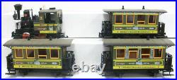 LGB 20533 Green Schweiger G Gauge Steam Train Set EX/Box