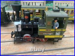 LGB 20533 Limited-Edition Green Schweiger 150 Jahre Set with Car Ceiling Lights