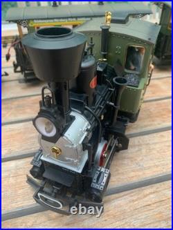 LGB 20533 Limited-Edition Green Schweiger 150 Jahre Set with Car Ceiling Lights