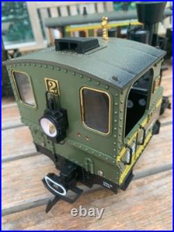 LGB 20533 Limited-Edition Green Schweiger 150 Jahre Set with Car Ceiling Lights