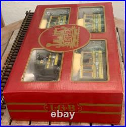 LGB 20533 Limited-Edition Green Schweiger 150 Jahre Set with Car Ceiling Lights