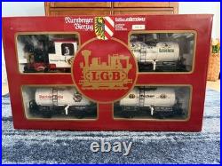LGB 20539 Nürnberger Bierzug Beer Train Set LE#80/1000 Gold Nose RARE 1989 w Box
