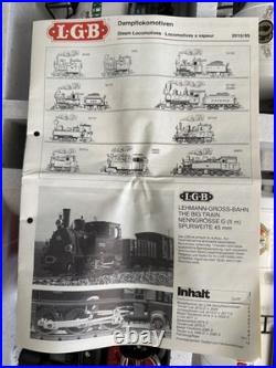 LGB 20539 Nürnberger Bierzug Beer Train Set LE#80/1000 Gold Nose RARE 1989 w Box