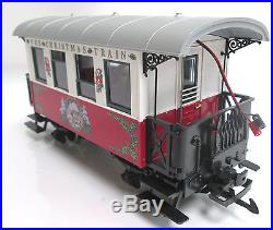 LGB #20540 Christmas Santa Train Set G Scale Locomotive Starter Set Car Railroad